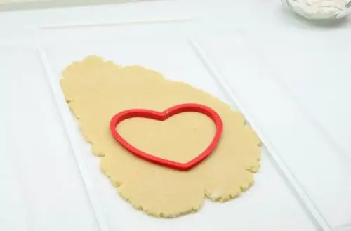 como hacer galletas de corazon