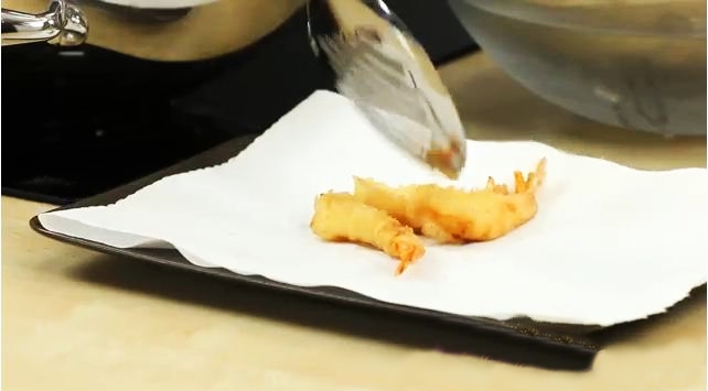 receta tempura de verduras