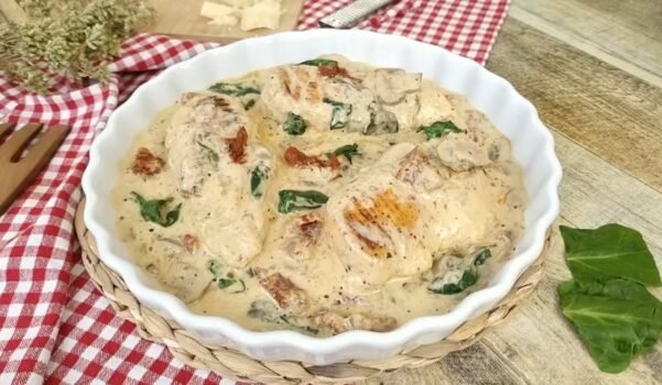 Pollo a la toscana